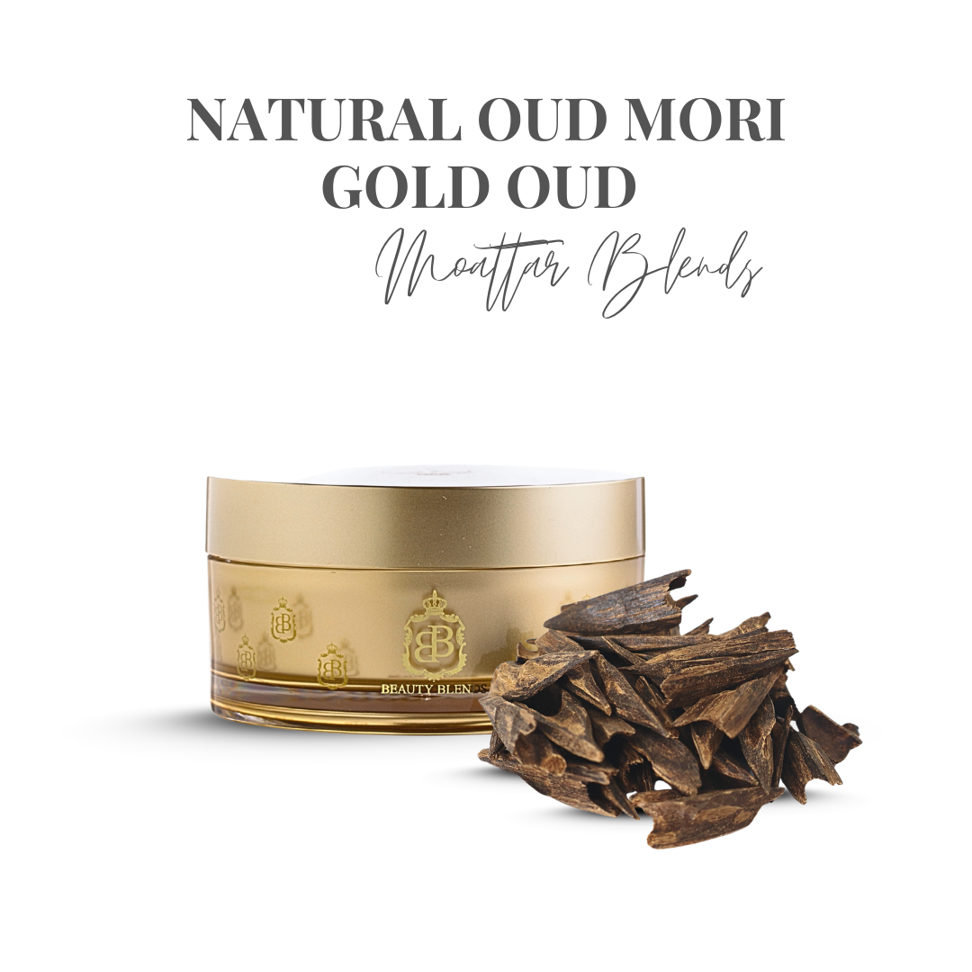 Mori Gold Oud Jar